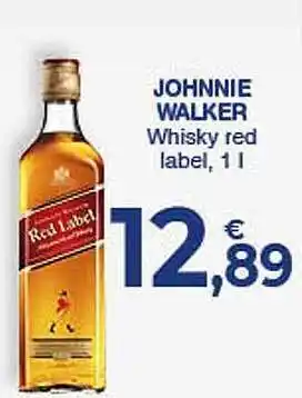 CashDiplo Johnnie Walker Whisky Red oferta