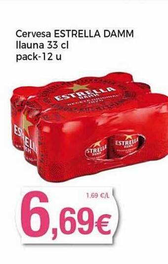 Keisy Cervesa Estrella Damm oferta