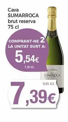 Keisy Cava Sumarroca Brut Reserva oferta