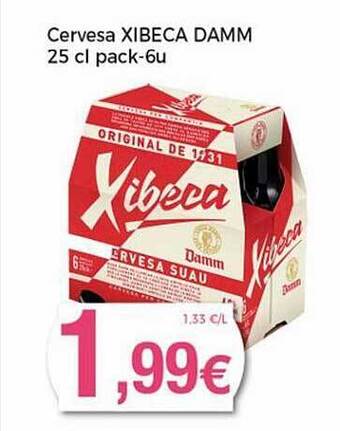 Keisy Cervesa Xibeca Damm oferta