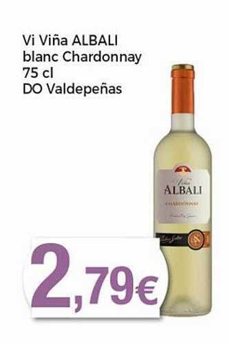 Keisy Vi Viña Albali Blanc Chardonnay Do Valdepeñas oferta