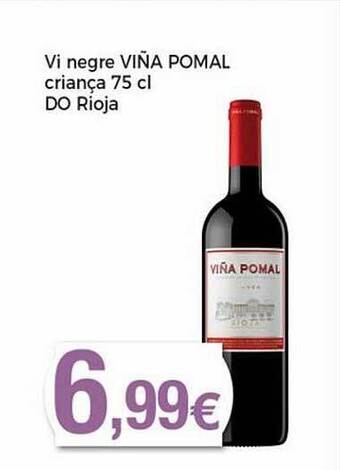 Keisy Vi Negre Viña Pomal Criança Do Rioja oferta
