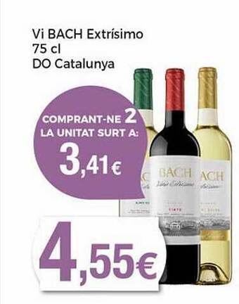 Keisy Vi Bach Extrisimo Do Catalunya oferta
