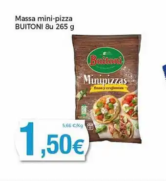 Keisy Massa Mini-pizza Buitoni oferta