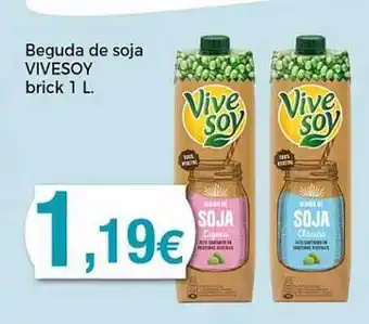 Keisy Beguda De Soja Vivesoy oferta