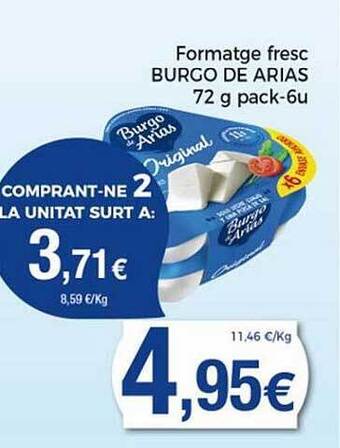 Keisy Formatge Fresc Burgo De Arias oferta