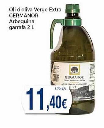 Keisy Oli D'oliva Verge Extra Germanor Arbequina oferta