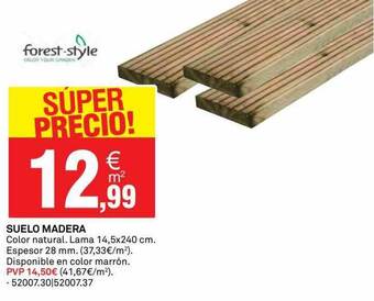 Bricoking Suelo Madera oferta