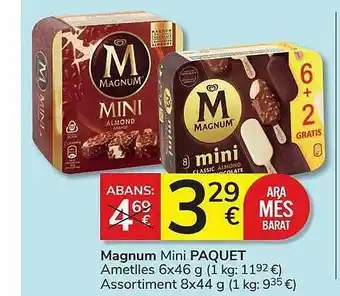 Consum Magnum Mini Paquet oferta
