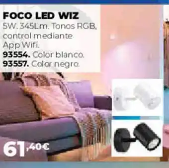 Ferbric Foco Led Wiz 5w oferta