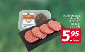 Maskom Supermercados Hamburguesa De Pollo oferta