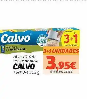 Maskom Supermercados Atún Claro En Aceite De Oliva Calvo oferta