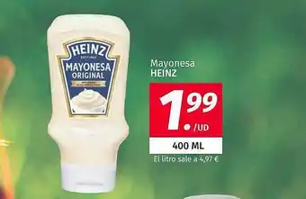 Maskom Supermercados Mayonesa Heinz oferta