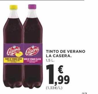 Supercor Tinto De Verano La Casera oferta