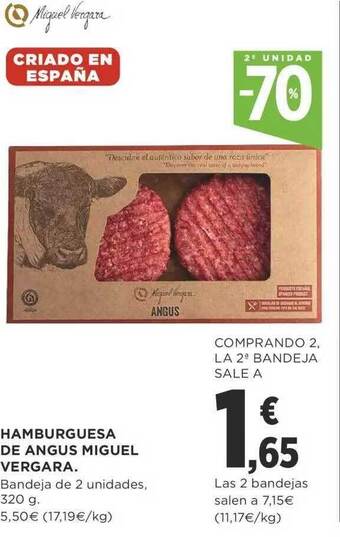 Supercor 2a Unidad -70% Hamburguesa De Angus Miguel Vergara oferta