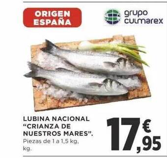 Supercor Lubina Nacional Crianza De Nuestros Mares oferta