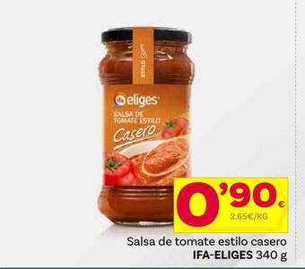 Supermercados Dani Salsa De Tomate Estilo Casero Ifa-eliges oferta