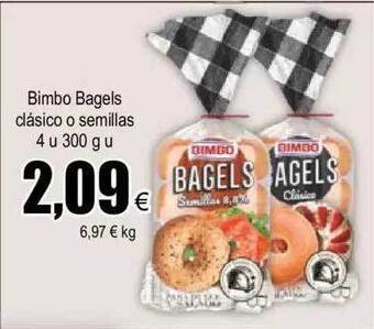 FROIZ Bimbo Bagels Clasico O Semillas oferta