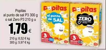 FROIZ Popitas Al Punto De Sal O Sal Zero oferta