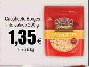 FROIZ Cacahuete Borges Frito Salado oferta