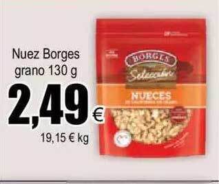 FROIZ Nuez Borges Grano oferta