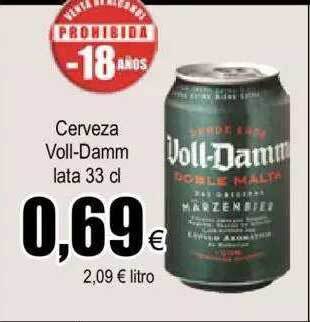 FROIZ Cerveza Voll-damm oferta