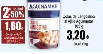FROIZ 2a Unidad -50% Colas De Langostino Al Ajillo Aguinamar oferta