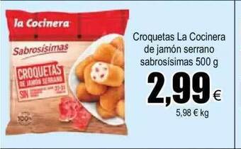 FROIZ Croquetas La Cocinera De Jamón Serrano Sabrosisimas oferta
