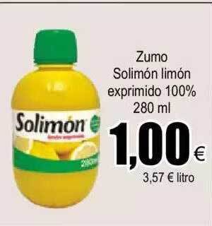 FROIZ Zumo Solimón Limón Exprimido 100% oferta