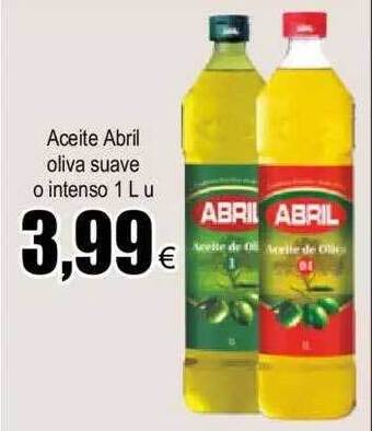 FROIZ Aceite Abril Oliva Suave O Intenso oferta