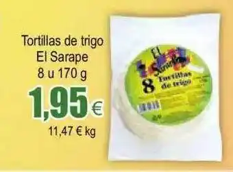 FROIZ Tortillas De Trigo El Sarape oferta