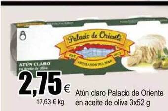 FROIZ Atún Claro Palacio De Oriente En Aceite De Oliva oferta