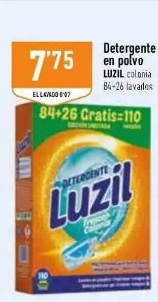 Supermercados Deza Detergente En Polvo Luzil oferta
