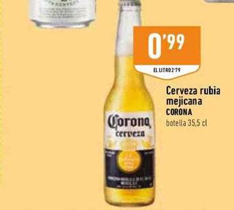 Supermercados Deza Cerveza Rubia Mejicana Corona oferta