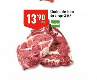Supermercados Deza Chuleta De Lomo De Añojo Covap oferta