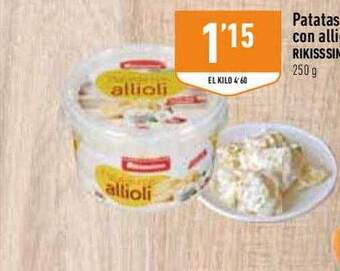 Supermercados Deza Patatas Con Allioli Rikisssimo oferta