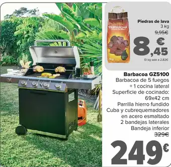 Carrefour Barbacoa Gz5100 oferta