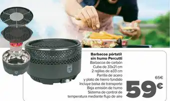 Barbacoa Pórtatil Sin Humo Percutti