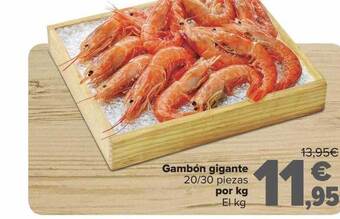 Carrefour Gambón Gigante oferta