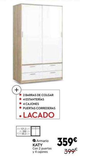 Conforama Armario Katy oferta