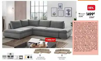 Conforama Rinconera Con Cama Alina oferta