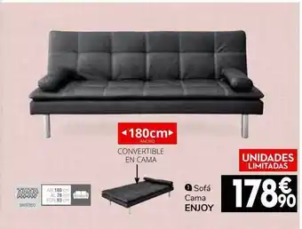 Conforama Sofá Cama Enjoy oferta