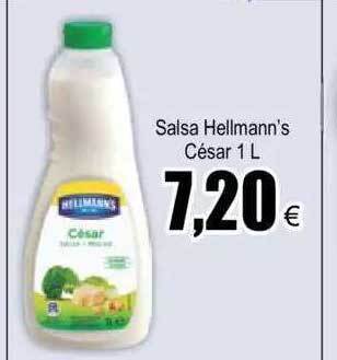 FROIZ Salsa Hellmann's César oferta