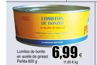 FROIZ Lomitos De Bonito En Aceite De Girasol Peñita oferta