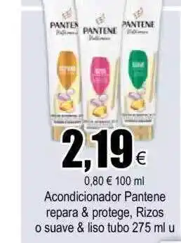 FROIZ Acondicionador Pantene Repara & Protege Rizos O Suave & Liso Tubo oferta