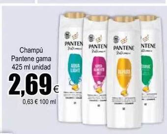 FROIZ Champú Pantene oferta