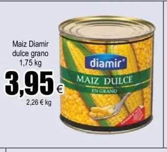 FROIZ Maiz Diamir Dulce Grano oferta