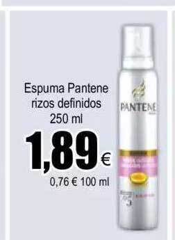 FROIZ Espuma Pantene Rizos Definidos oferta