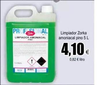 FROIZ Limpiador Zorka Amoniacal Pino 5 L oferta