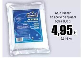 FROIZ Atún Diamir En Aceite De Girasol oferta